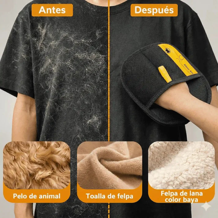 Guante Quita Pelos