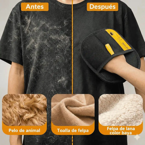 Guante Quita Pelos